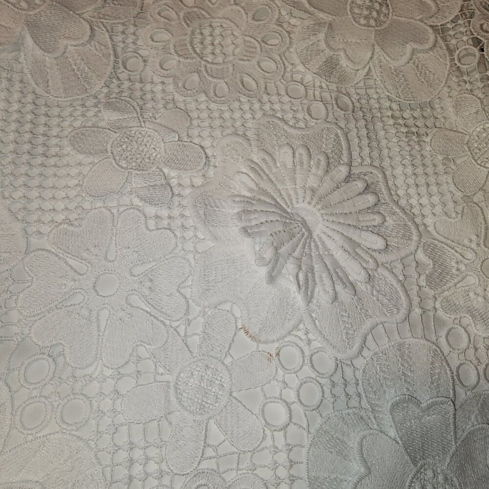 Tuckernuck Blanc Guipure Lace Blythe Dress NWT XS - Picture 4 of 9